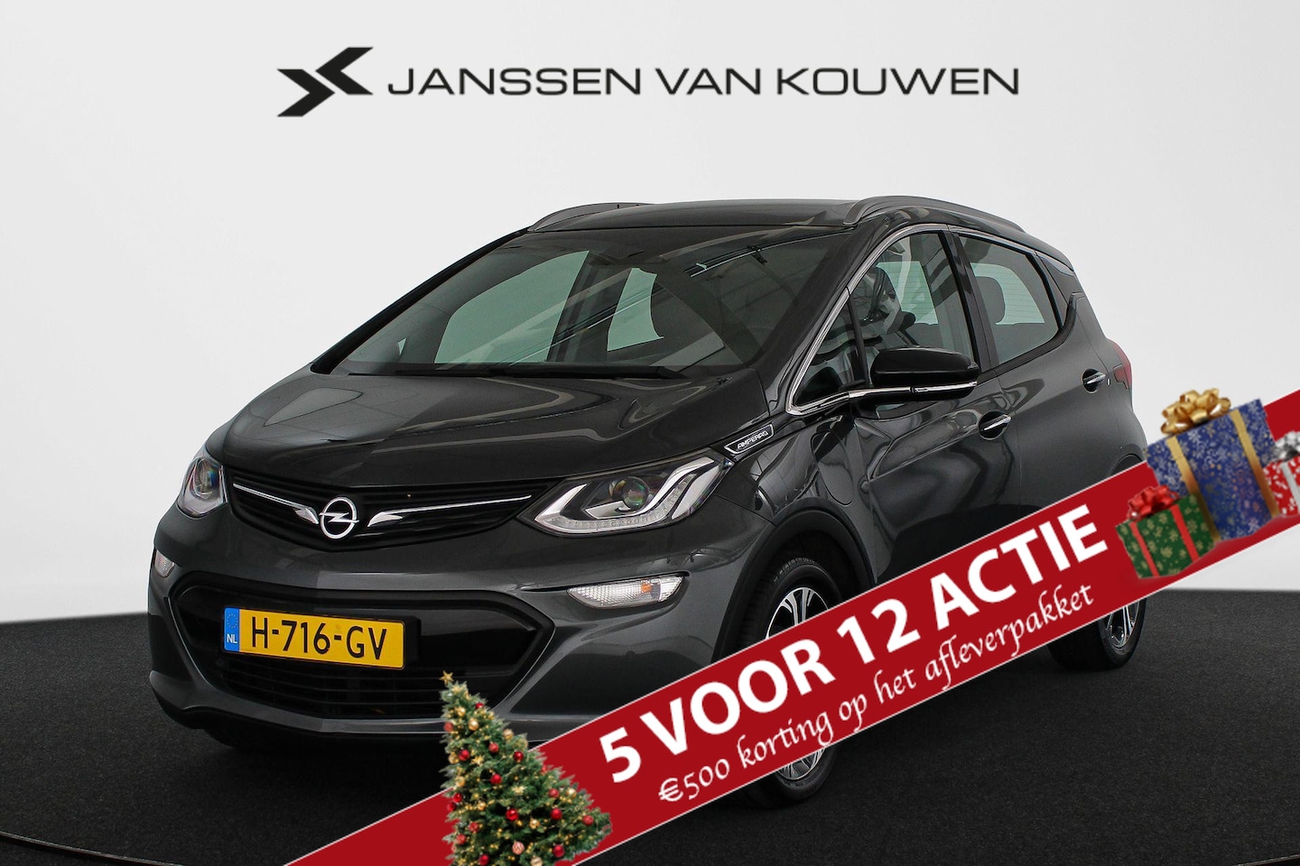 Opel Ampera-e - Business executive 60 kWh SOH 100% Leder Stuur-Stoelverwarming Camera Apple Carplay - AutoWereld.nl