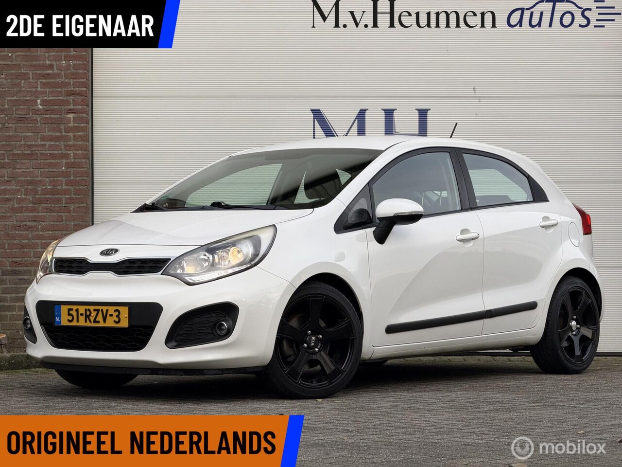 Kia Rio - 1.4 102PK Automaat 17'' 2De Eigenaar Org. NED. Parkeersensoren NW Distributieketting - AutoWereld.nl