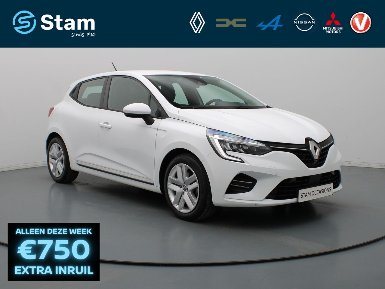 Renault Clio - 145pk E-Tech Hybrid Techno Automaat Airco | Cruise | Carplay | Parkeersens. achter - AutoWereld.nl