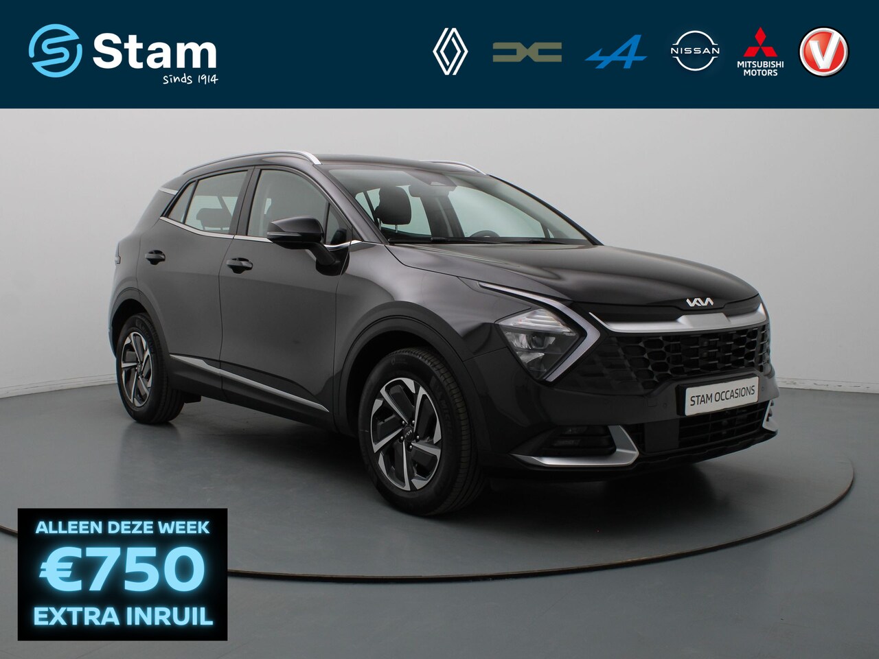 Kia Sportage - 230pk T-GDi Hybrid DynamicLine Automaat Camera | Adapt. Cruise | Navi | Parkeersens. v+a - AutoWereld.nl