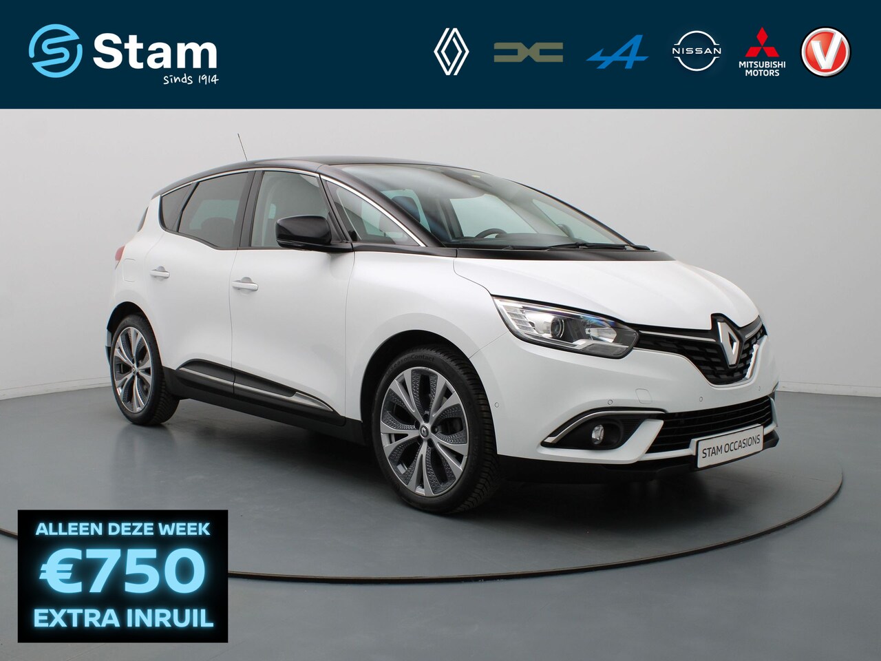 Renault Scénic - 115pk TCe Collection Camera | Cruise | Navi | Parkeersens. v+a | Trekhaak - AutoWereld.nl