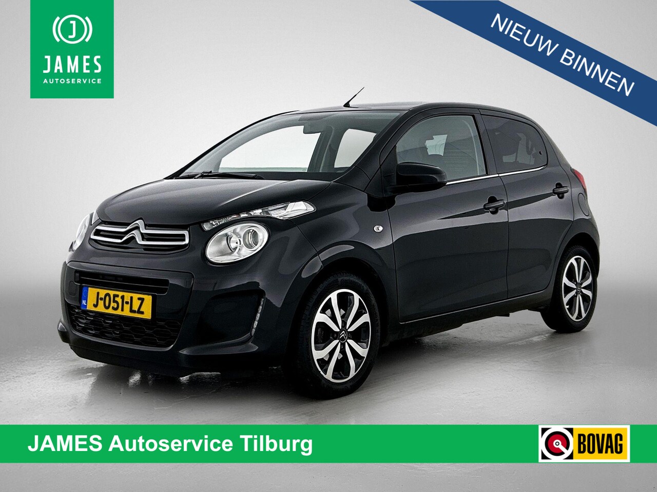 Citroën C1 - 1.0 VTi Shine CAMERA | CLIMA | CARPLAY-NAVI - AutoWereld.nl