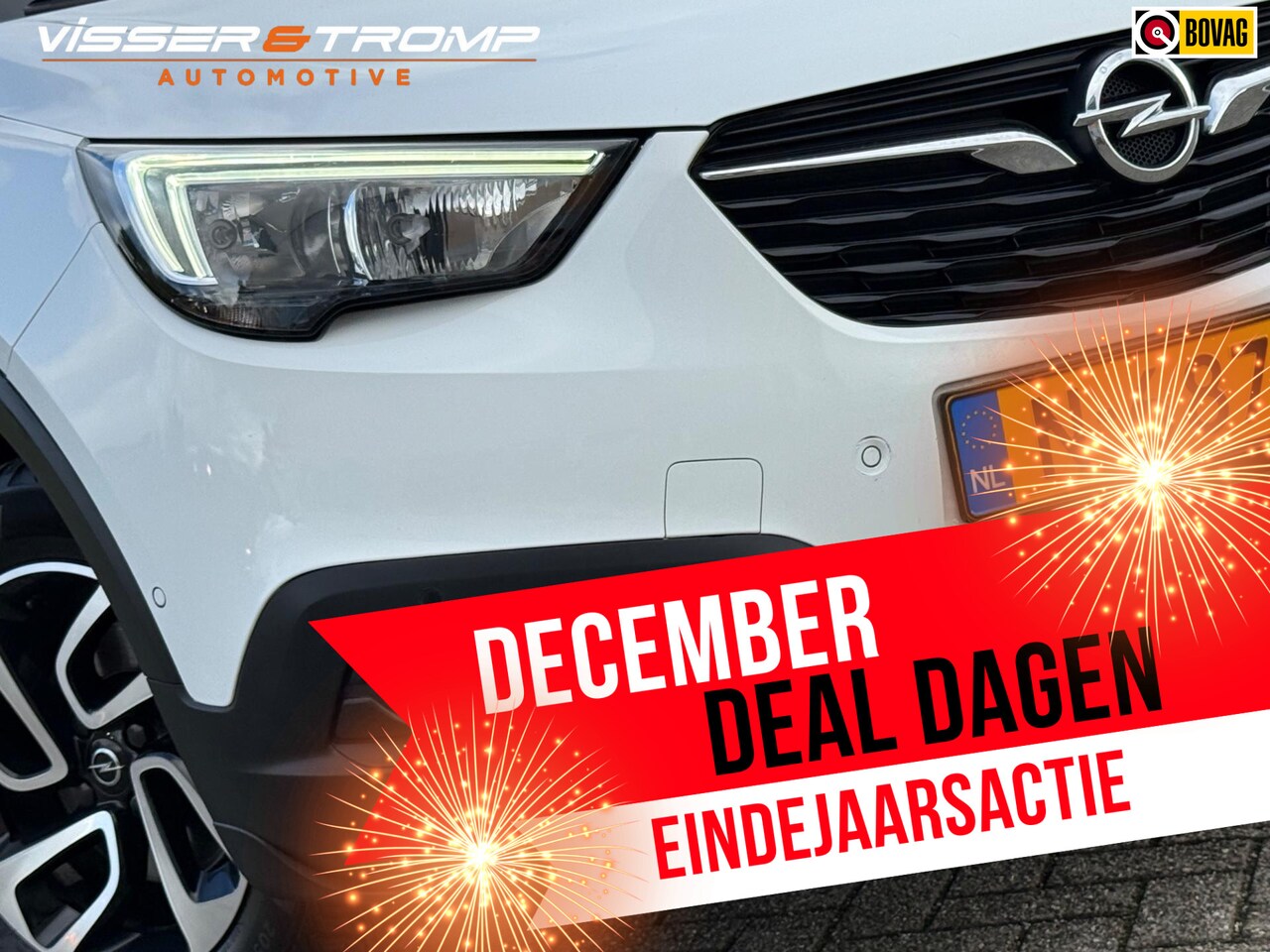 Opel Crossland X - 1.2 Turbo Innovation Automaat - Summit White/Mineral Black - Keurig - AutoWereld.nl