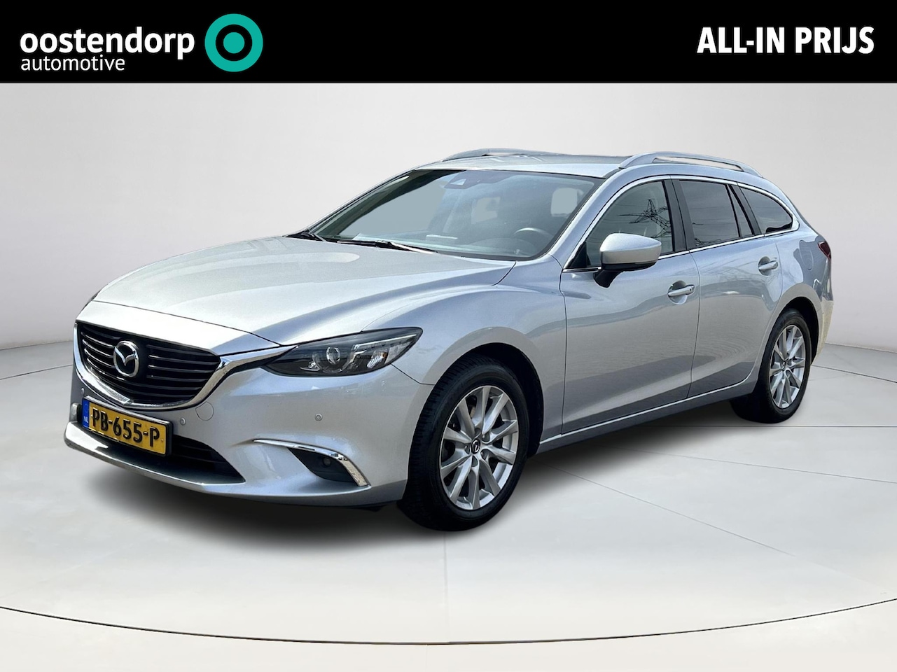 Mazda 6 Sportbreak - 2.0 SkyActiv-G 165 Skylease Drive Automaat | Rijklaarprijs! | Trekhaak | Leder | Apple Car - AutoWereld.nl