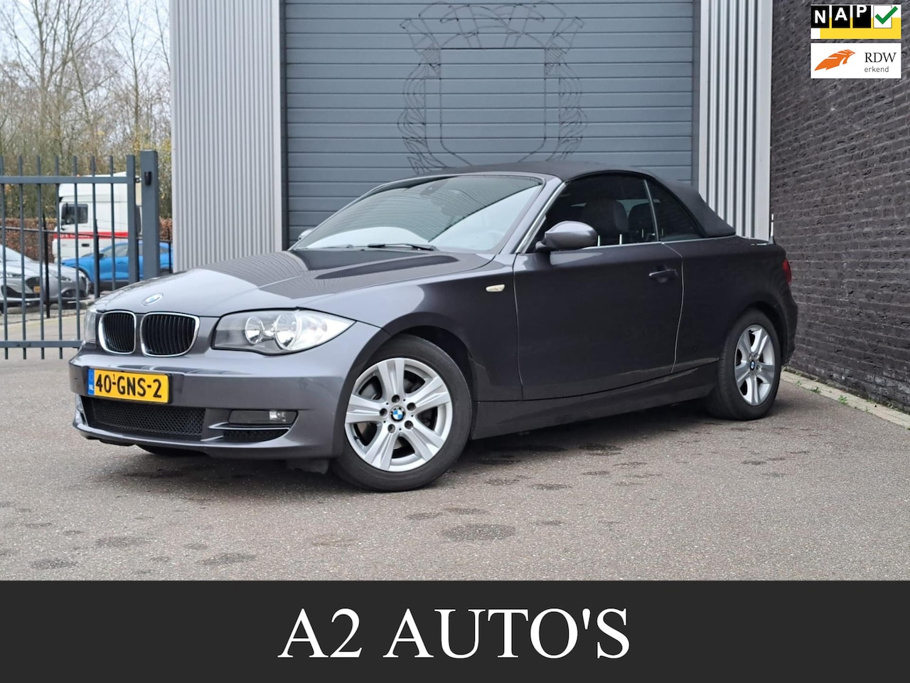 BMW 1-serie Cabrio - 118i Executive Cabrio|Automaat|Cruise - AutoWereld.nl