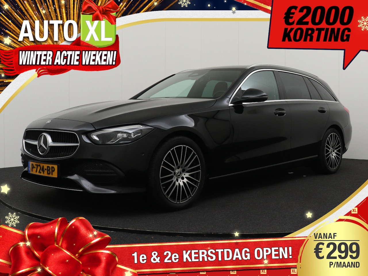 Mercedes-Benz C-klasse Estate - 200 204 PK Luxury-Line Camera Adapt.Cruise - AutoWereld.nl