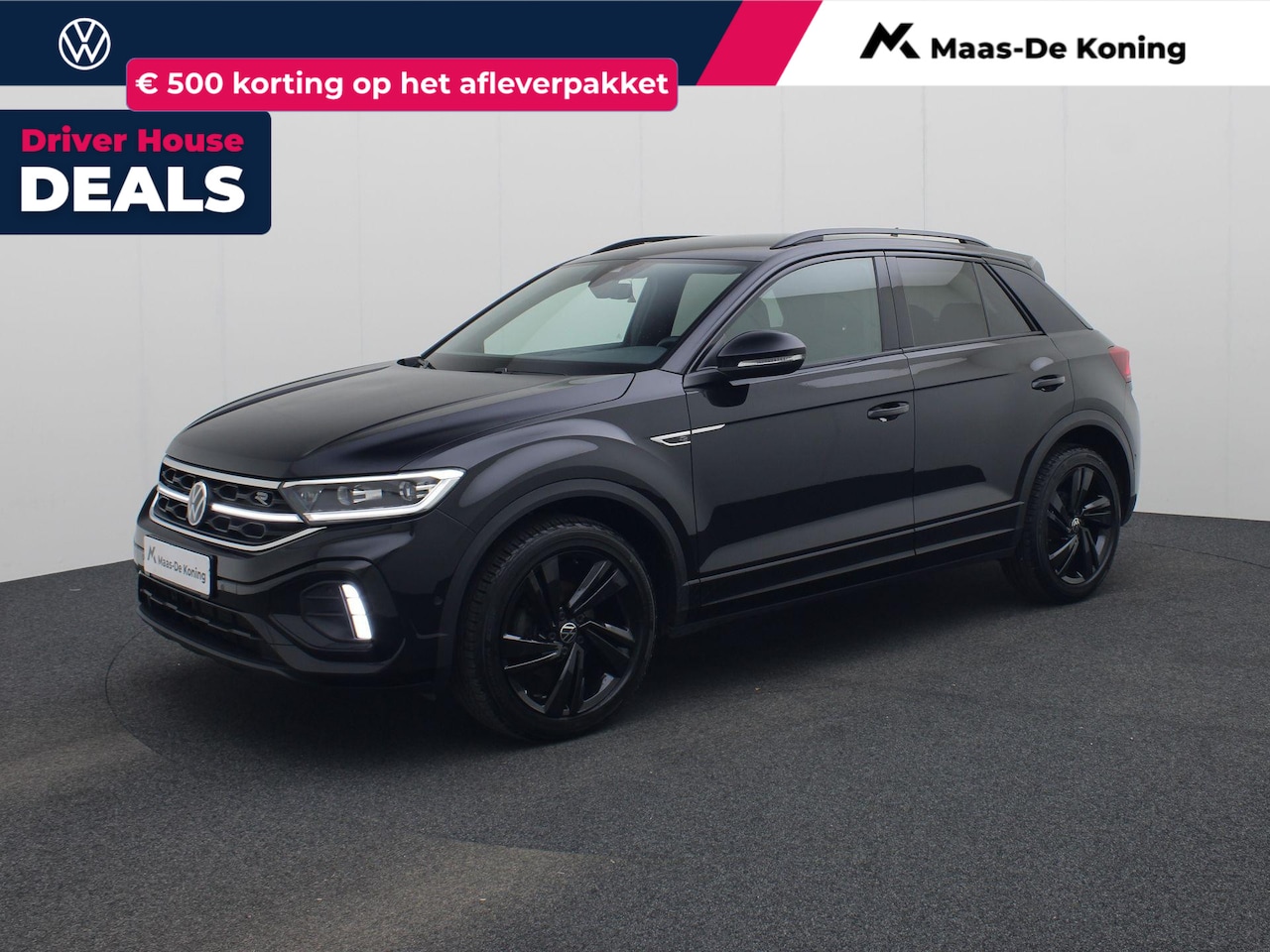 Volkswagen T-Roc - 1.5TSI/150PK DSG R Line Black Style · Apple/Android Car Play · Camera · Navigatie · Stoelv - AutoWereld.nl