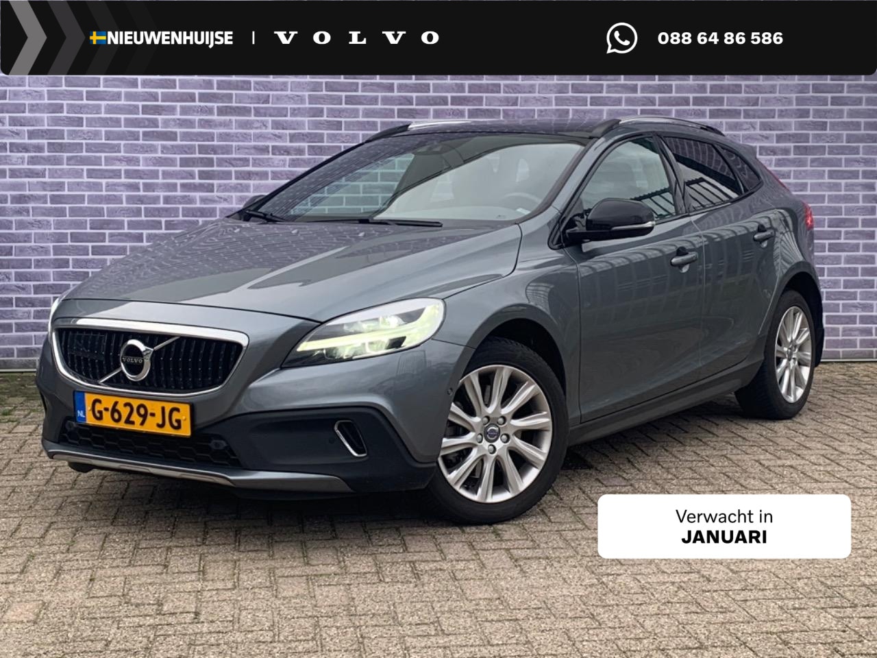 Volvo V40 Cross Country - 1.5 T3 Polar+ Luxury 1.5 T3 Polar+ Luxury - AutoWereld.nl