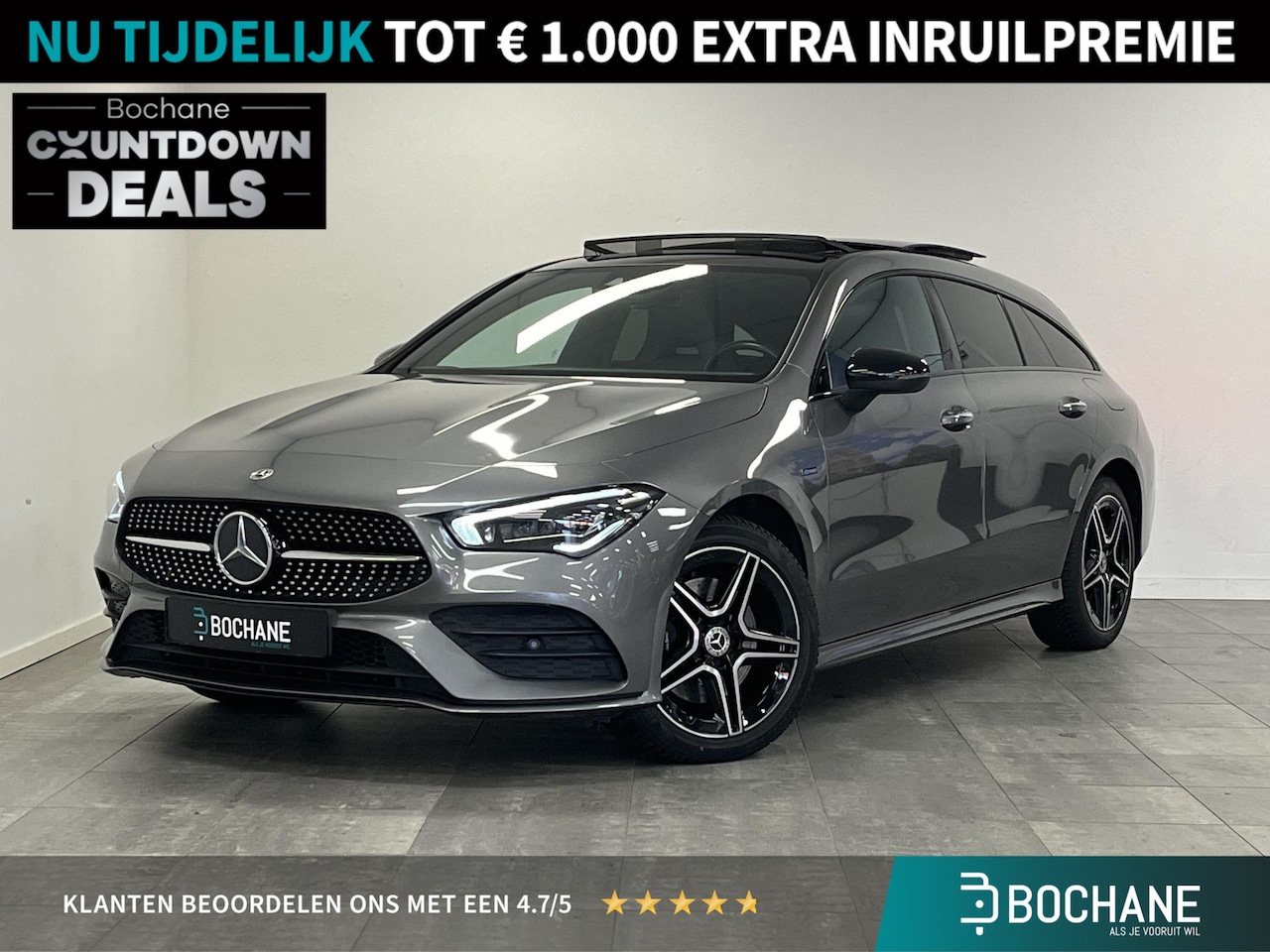 Mercedes-Benz CLA-klasse Shooting Brake - 250 e AMG Limited | PANO | SOH 98,9% | BURMESTER | MEMORY | - AutoWereld.nl