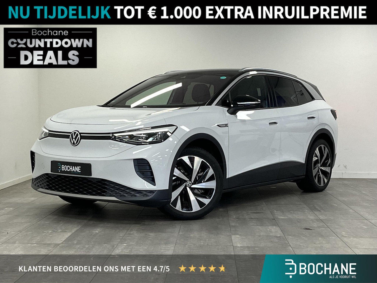 Volkswagen ID.4 - First 77 kWh | SOH 92% | Stoelverwarming | ACC | Voorruitverwarming | - AutoWereld.nl