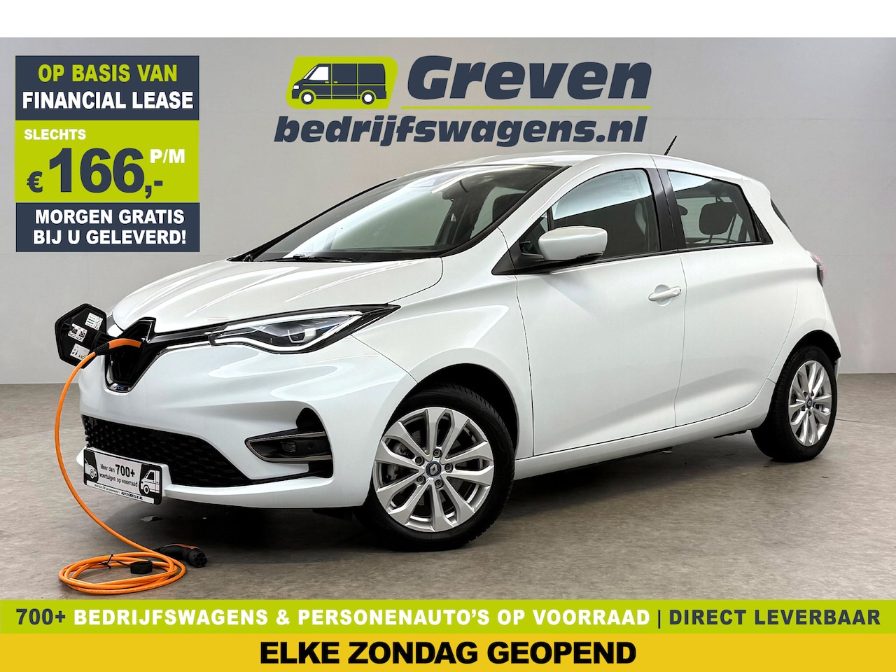 Renault Zoe - 50 kWh Huur Accu | SOH 96% | Virtual | Airco | Cruise | Carplay | Camera | Parkeersens. - AutoWereld.nl