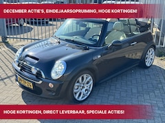MINI Cabrio - 1.6 Cooper S Chili 170PK NL AUTO NAP Navi prof l LSDaf fabriek l Leer l Airco ECC l CRUISE