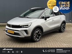 Opel Crossland - 1.2 Turbo Ultimate / 110 pk / Luxe hoog zitter / Beide stoelen in hoogte verstelbaar AGR /
