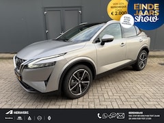 Nissan Qashqai - 1.3 MHEV Xtronic Tekna / Trekhaak ( 1.800 KG ) / All season banden / Panoramadak / Elektri