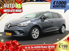 Renault Clio Estate - 0.9 90 PK TCe Limited Carplay Navi Trekhaak 16'LMV