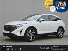 Nissan Qashqai - 1.3 MHEV Xtronic Tekna Plus Automaat / Fabrieksgarantie tot 03-2028 / Facelift / HUD / Pan