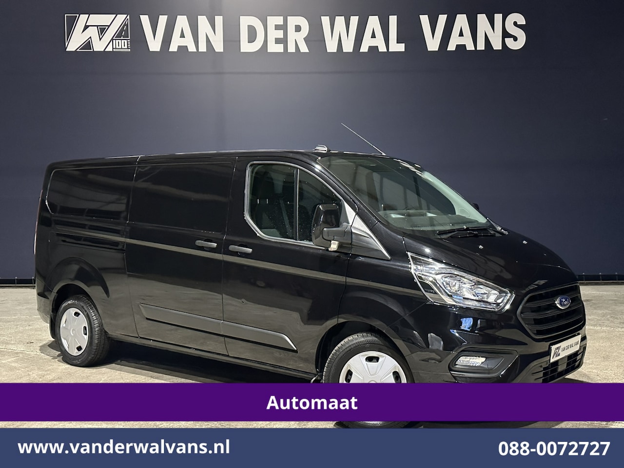 Ford Transit Custom - 2.0 TDCI 130pk Automaat L2H1 Euro6 Airco | Multimediascherm | LED | Cruisecontrol | Parkee - AutoWereld.nl