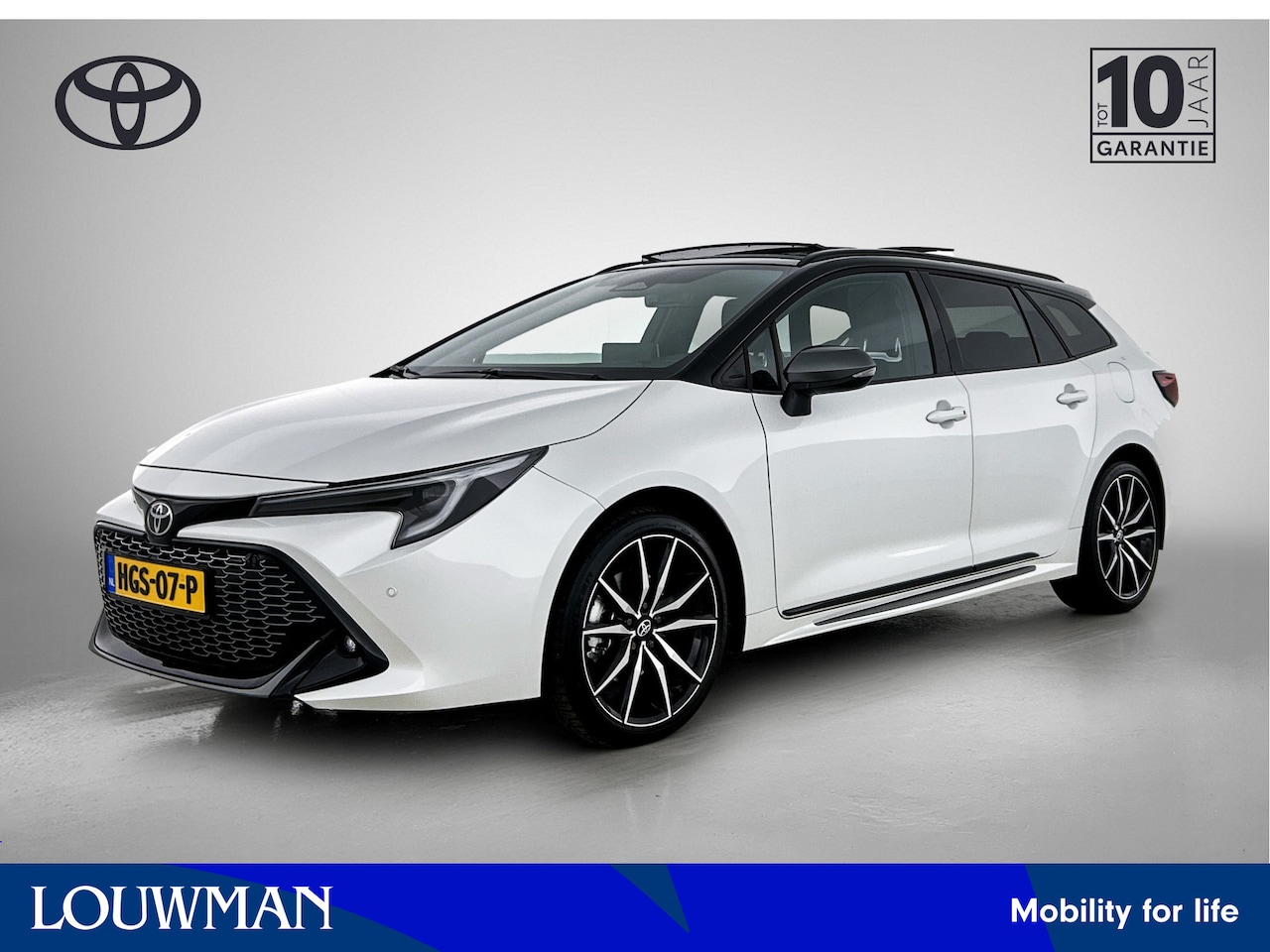 Toyota Corolla Touring Sports - Hybrid 180 GR Sport | Black pack | Bi-Tone | Panoramadak | Dodehoekdetector | - AutoWereld.nl
