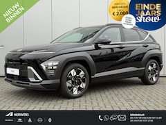 Hyundai Kona - 1.6 GDI HEV Premium / 3000 Voordeel / MY 26 / Zwart Leder / Stoelverkoeling / Stoelverwarm