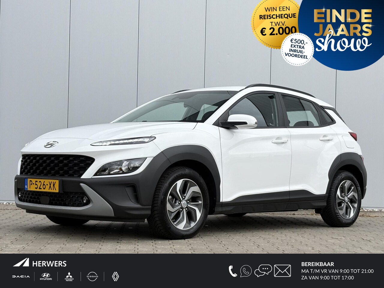 Hyundai Kona - 1.6 GDI HEV Comfort / Airco / Apple Carplay/Android Auto / Cruise Control / Automaat / Tre - AutoWereld.nl