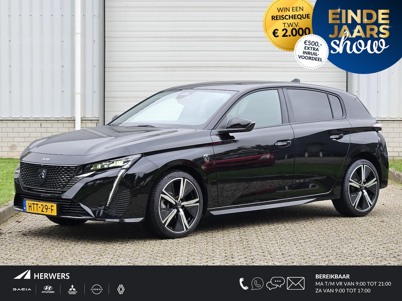 Peugeot 308 - GT Hybrid Automaat / NIEUW / Fabrieksgarantie tot 28-3-2027 / Adaptief Cruise Control / Ac - AutoWereld.nl