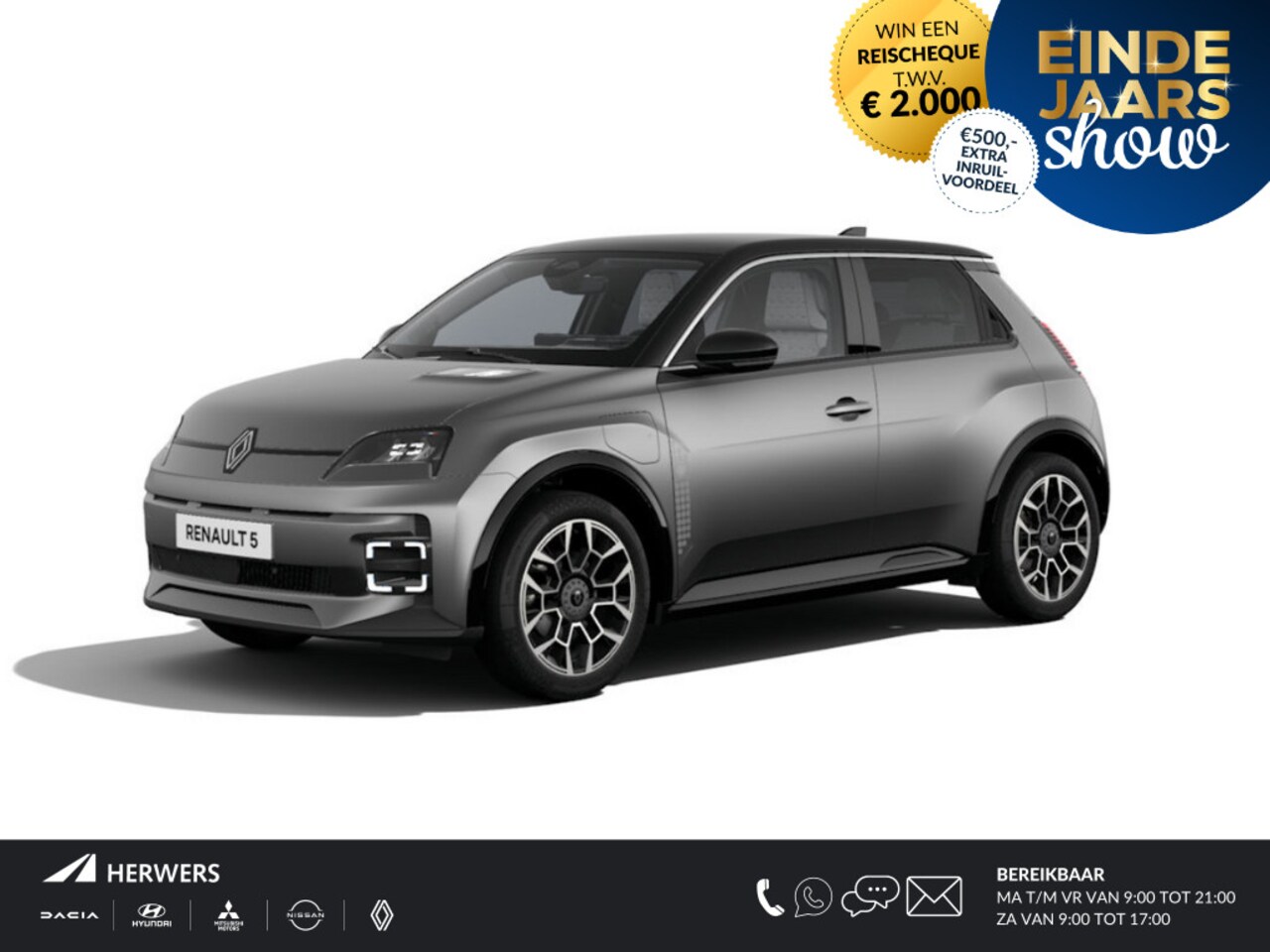 Renault 5 - comfort range Roland-Garros 52 kWh / Nieuw Te Bestellen / - AutoWereld.nl