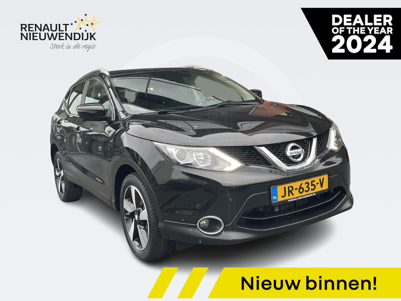 Nissan Qashqai - 1.2 N-Connecta / AUTOMAAT / PANORAMADAK / ACHTERUITRIJCAMERA/ PARKEERSENSOREN / TREKHAAK - AutoWereld.nl