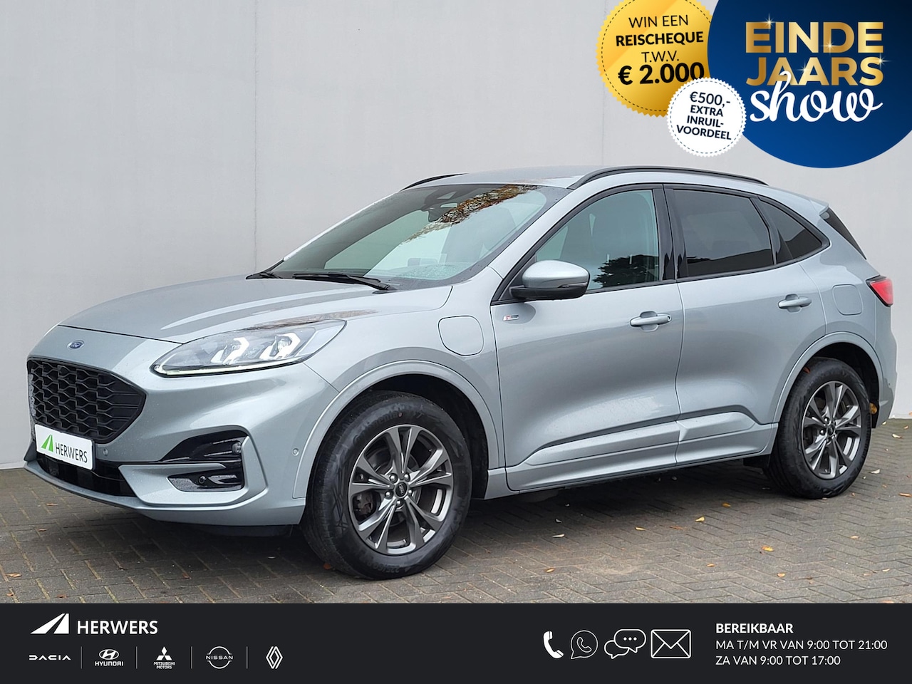 Ford Kuga - 2.5 PHEV ST-Line X Automaat / Dealer onderhouden / 1.500 kg trekgewicht / Winter Pack / He - AutoWereld.nl