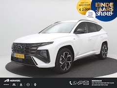 Hyundai Tucson - 1.6 T-GDI PHEV N Line Edition / Navigatie / Leer-Alcantara bekleding met rode stiksel / 19