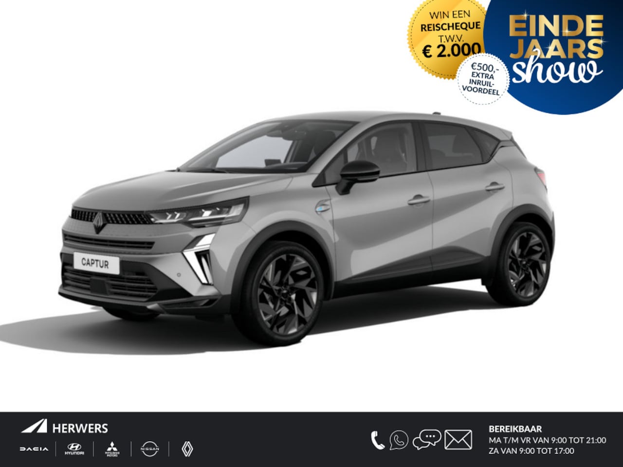 Renault Captur - 1.8 E-Tech full hybrid 160 esprit Alpine / Nieuw Te Bestellen / - AutoWereld.nl