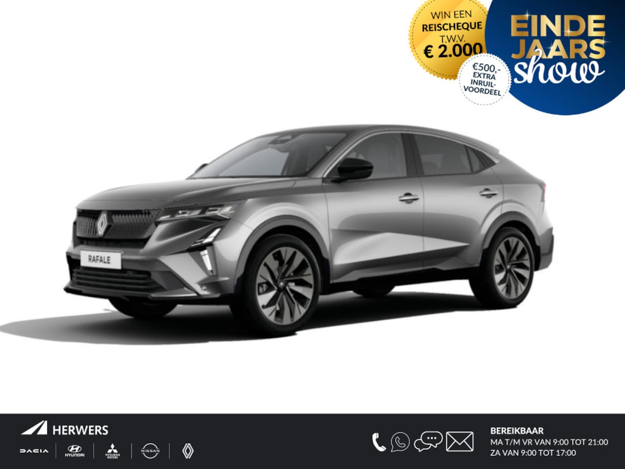 Renault Rafale - E-Tech Hybrid 200pk techno / Nieuw te Bestellen / - AutoWereld.nl