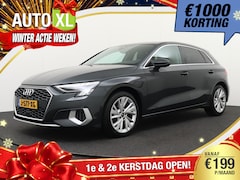 Audi A3 Sportback - 35 150 PK S-Line Leder-Sportstoelen Carplay Stoelverw
