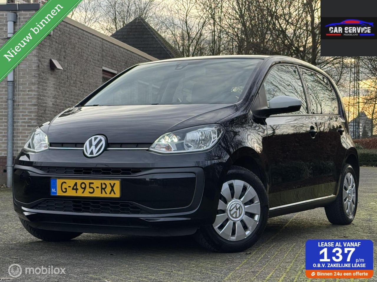 Volkswagen Up! - 1.0 BMT high up!/NAP/APK/NETTE STAAT - AutoWereld.nl