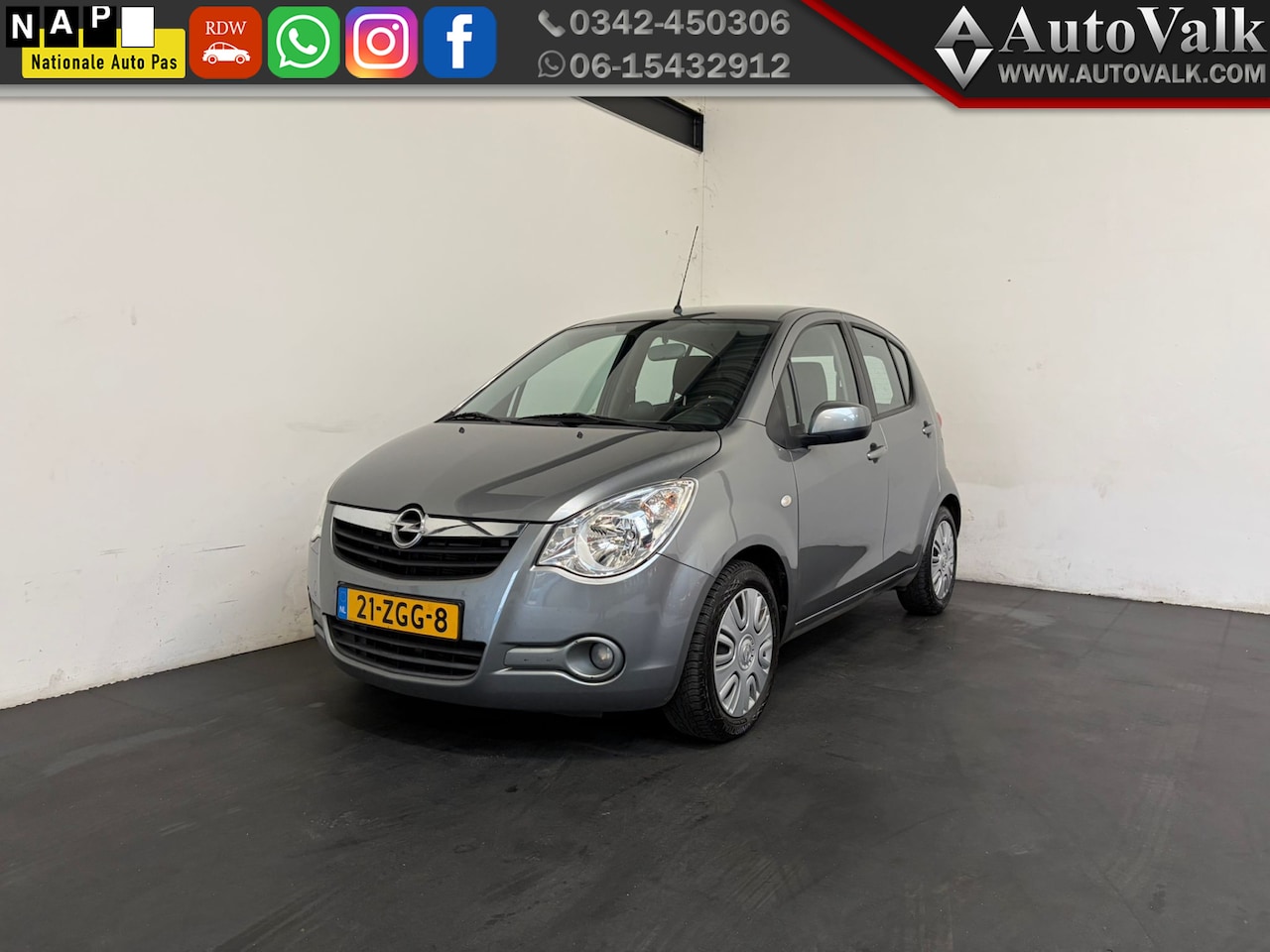 Opel Agila - 1.2 Edition. Airco. Trekhaak APK 12-2026! - AutoWereld.nl