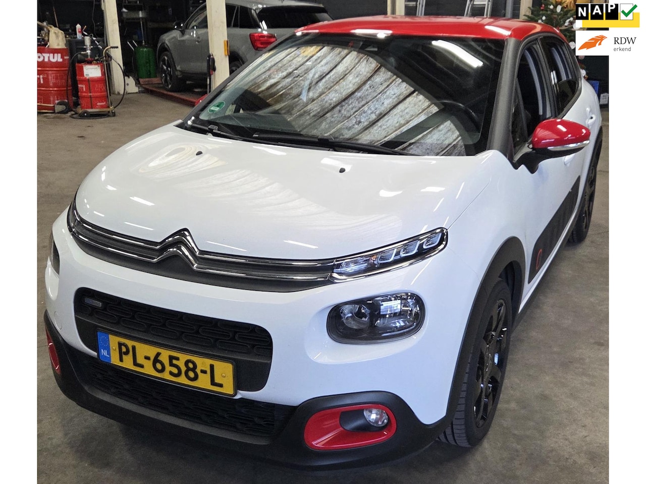 Citroën C3 - 1.2 PureTech Shine nette staat 5drs airco nieuwe motor - AutoWereld.nl