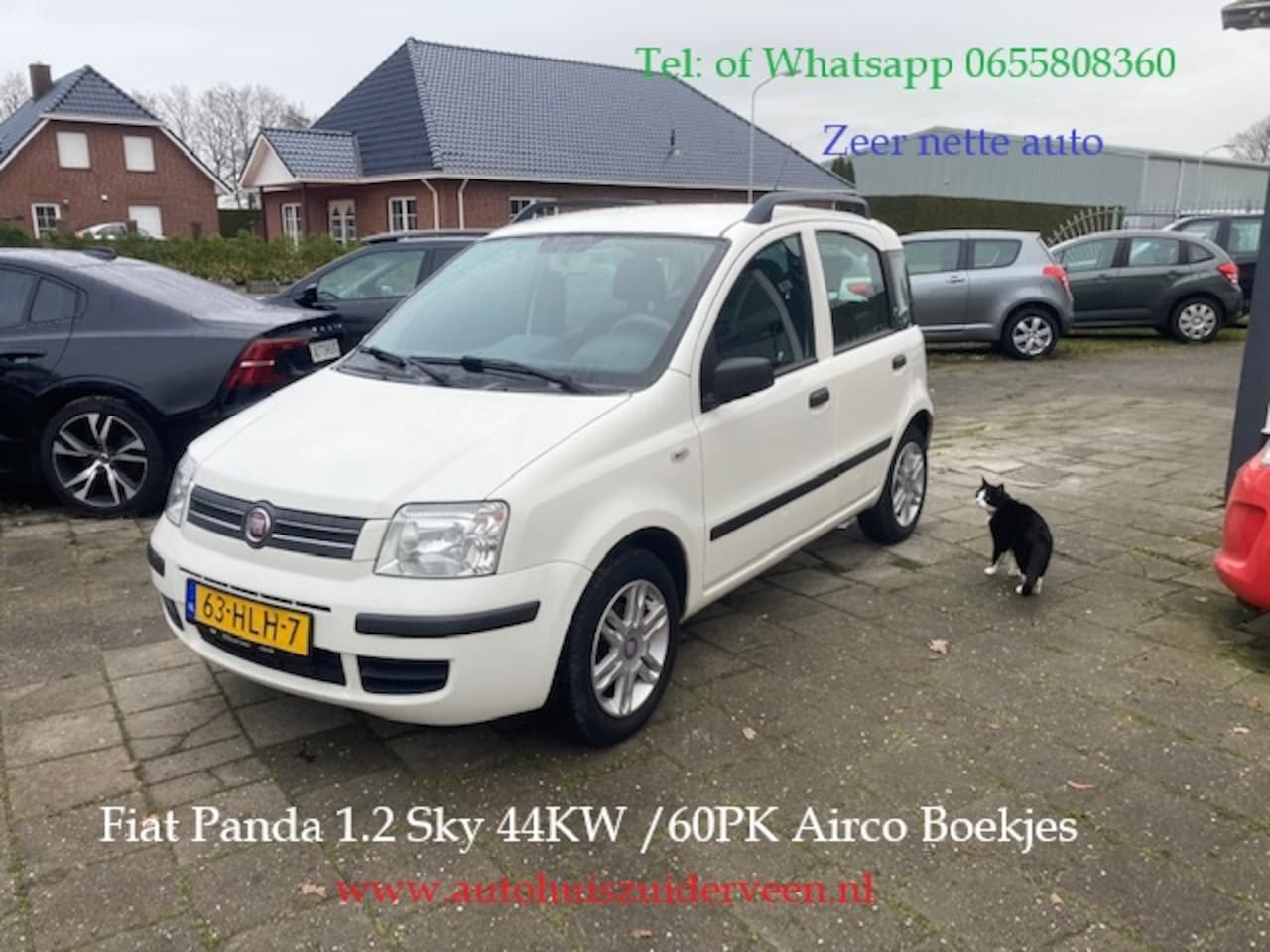 Fiat Panda - 1.2 Sky 44KW 60PK Airco Boekjes - AutoWereld.nl