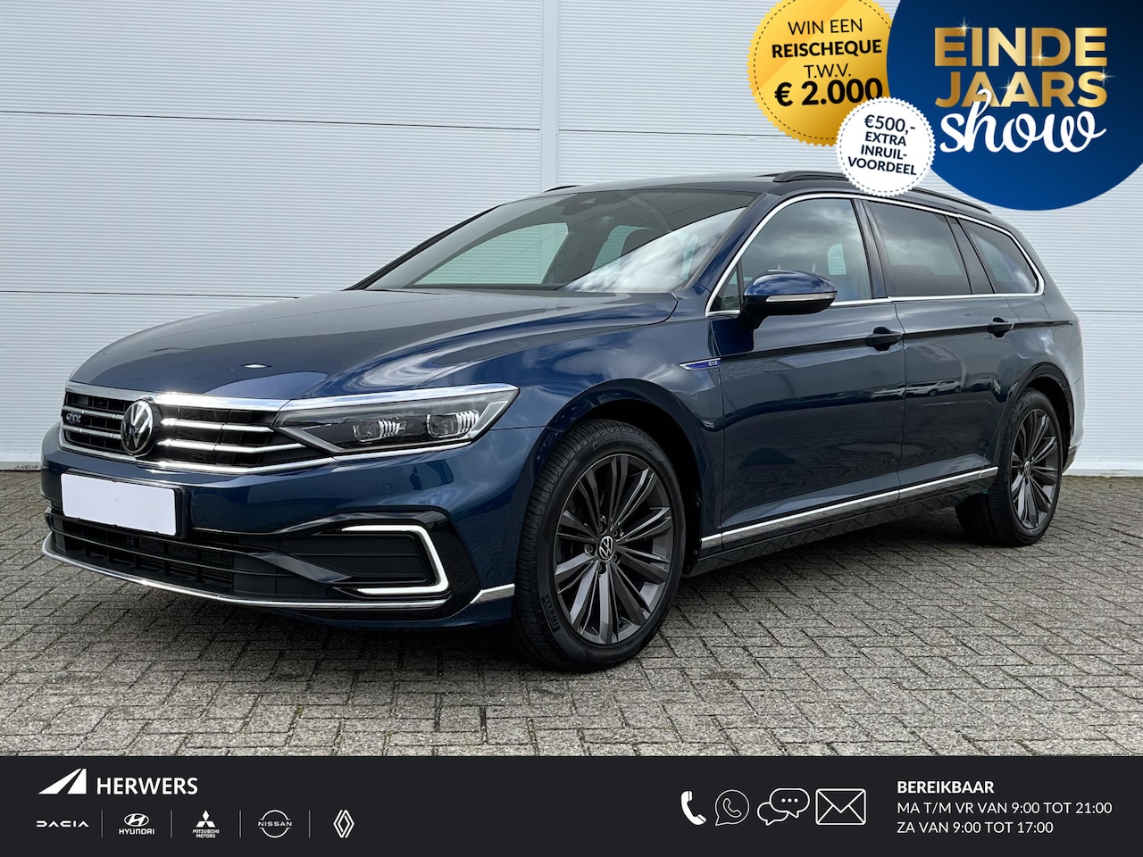 Volkswagen Passat Variant - 1.4 TSI PHEV GTE Business Vol Leder / Pano Dak / Matrix LED / - AutoWereld.nl