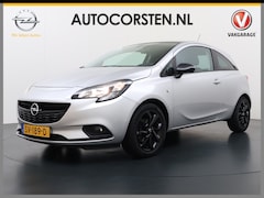 Opel Corsa - 1.4I-16V 90PK Navi* SportSt. Airco Cruise Control Black Edition Regen-Lichtsensor Lmv Mist