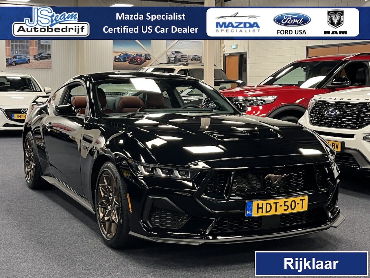 Ford Mustang Fastback - USA 5.0 V8 GT Premium 480 PK Automaat Performance Pack Brembo Magneride B&O Sound Nieuw mo - AutoWereld.nl