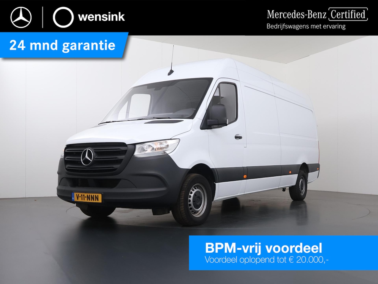Mercedes-Benz Sprinter - 317 CDI L3 H2 Pro | 3 zits | Achteruitrijcamera | Cruise Control | Climate Control | Navig - AutoWereld.nl