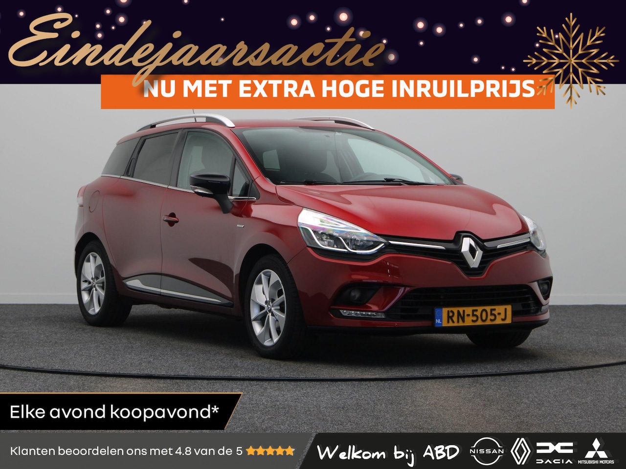 Renault Clio Estate - 90pk TCe Limited | 1e Eigenaar | Dealer Onderhouden | Parkeersensoren | - AutoWereld.nl