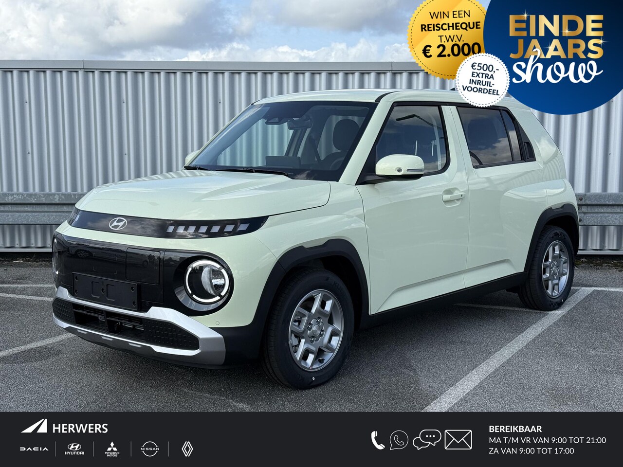 Hyundai Inster - Pulse + WTR 49 kWh / Winter Pack / €2000,- Voordeel / Direct Beschikbaar / 3 Fase / Keyles - AutoWereld.nl