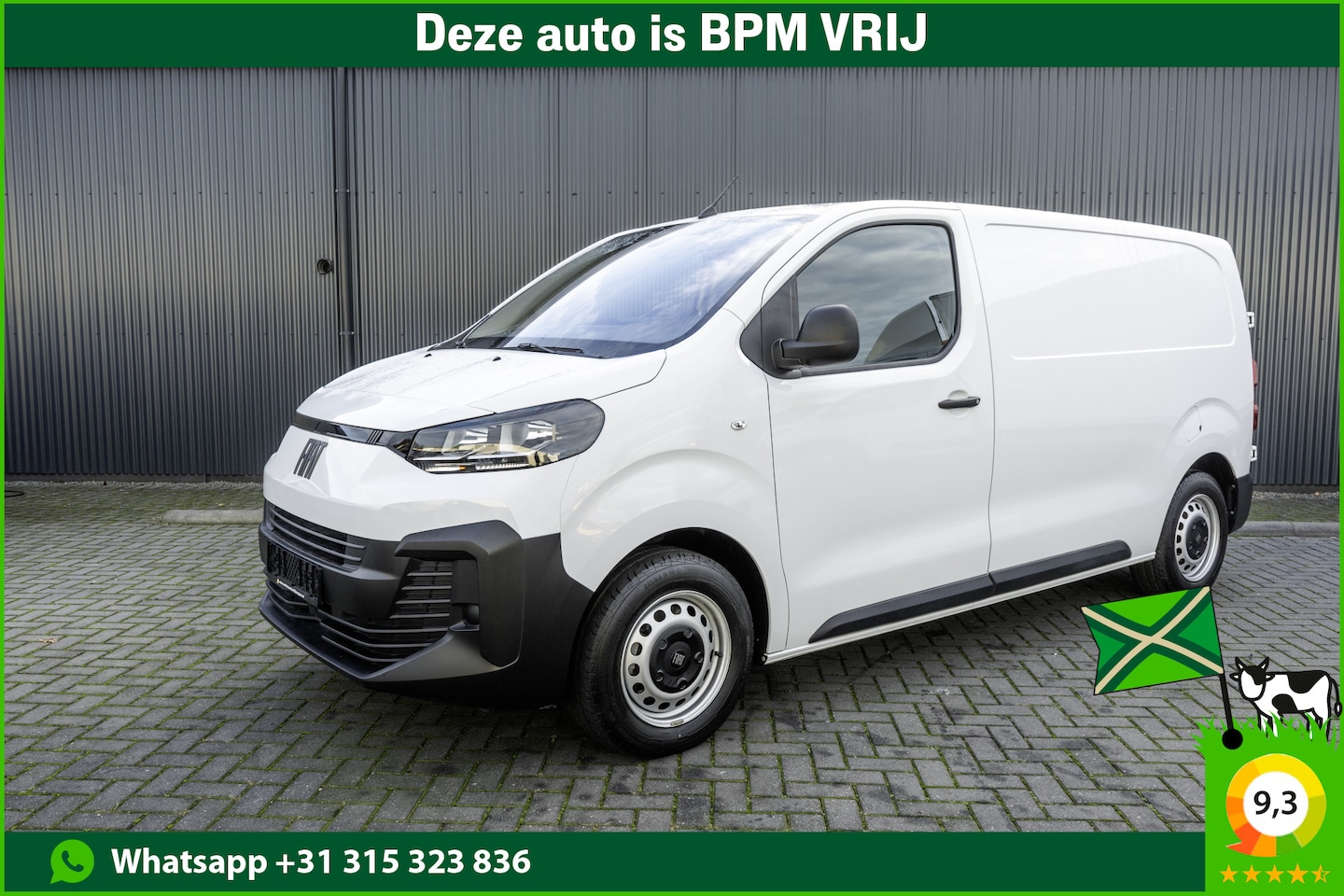 Fiat Scudo - 1.5 Diesel 120PK L2H1 | NW Model | Carplay | Cruise | Digital Display| PDC + Camera | 3-Zi - AutoWereld.nl