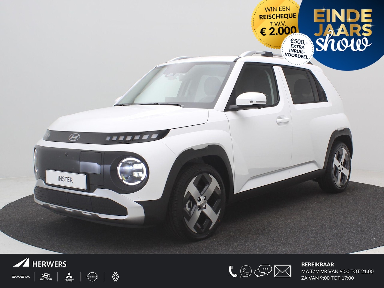 Hyundai Inster - Evolve Sky 49 kWh Winter & Tech Pakket MY26 / 2000 Voordeel / Warmtepomp / Stoel- & Stuurv - AutoWereld.nl