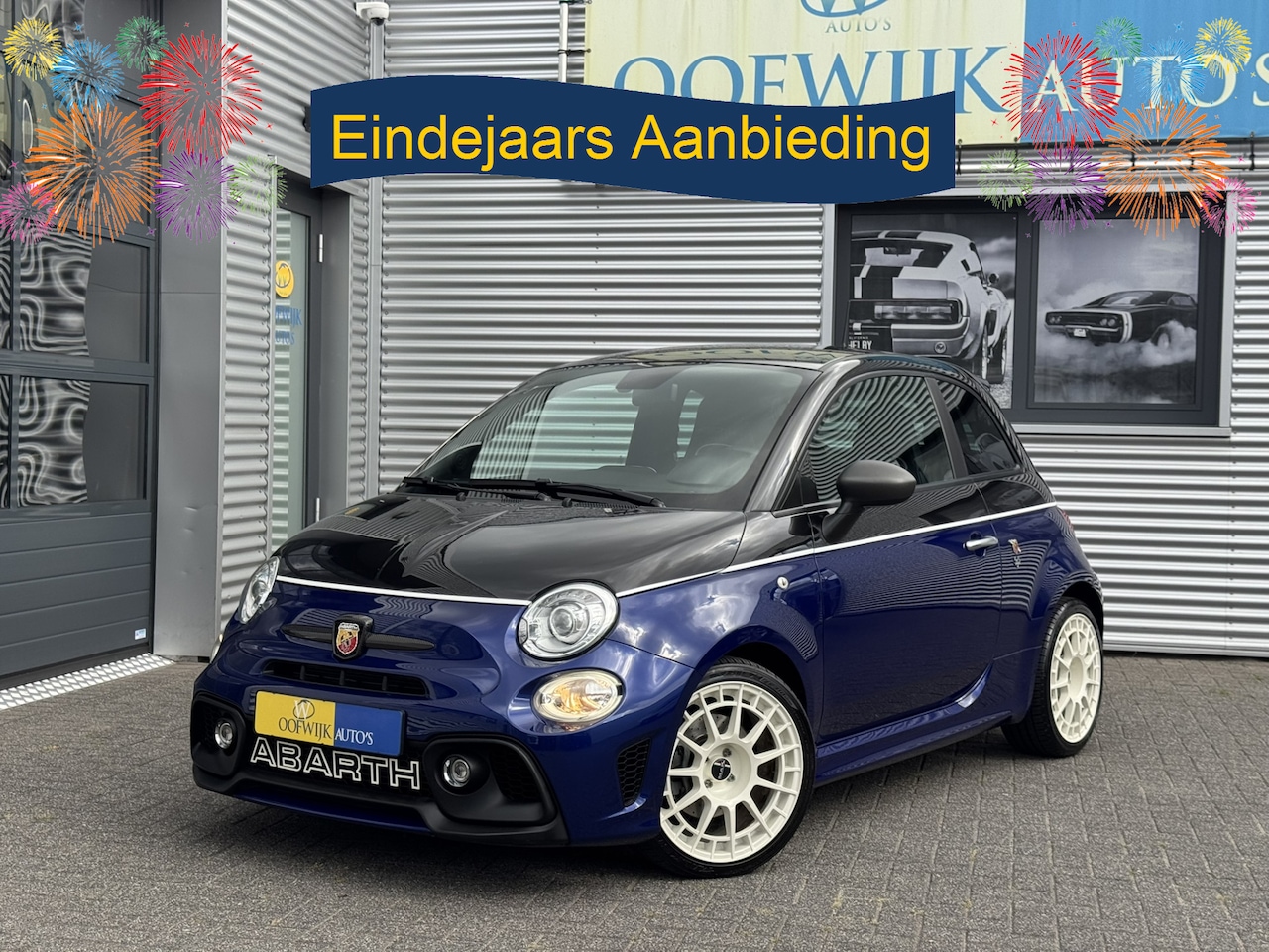 Fiat 500 Abarth - 1.4 T-Jet 595 Turismo Stage2 220pk Leder Xenon CarPlay - AutoWereld.nl