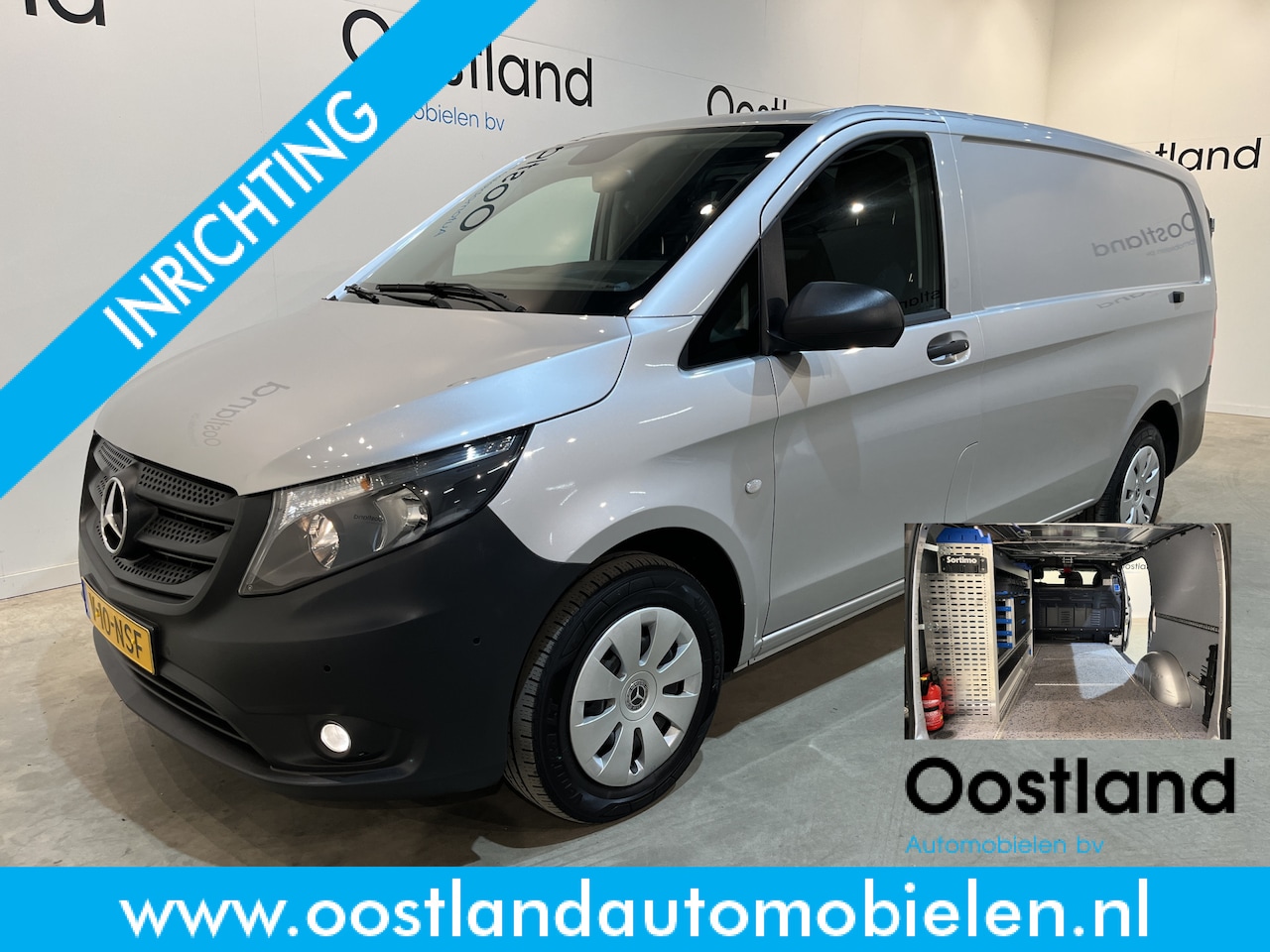 Mercedes-Benz Vito - 116 CDI Lang RWD Automaat / Servicebus / Sortimo Inrichting / Euro 6 / Airco / Camera / Ca - AutoWereld.nl