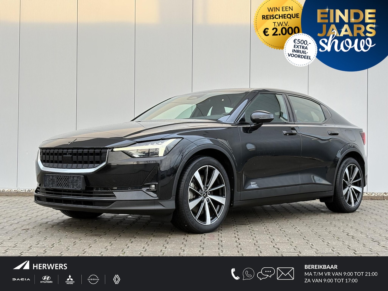 Polestar 2 - Long Range Dual Motor Launch Edition 78kWh / 408 PK / Soh 96%/ Panorama Glasdak / Elektris - AutoWereld.nl