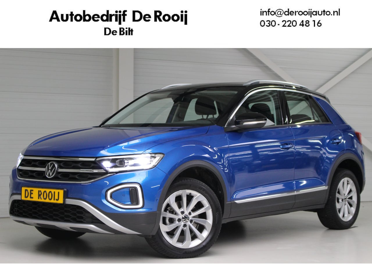 Volkswagen T-Roc - 1.0 TSI Style Navigatie | Climate Control | Stoel en stuurverwarming | Standkachel | Parka - AutoWereld.nl