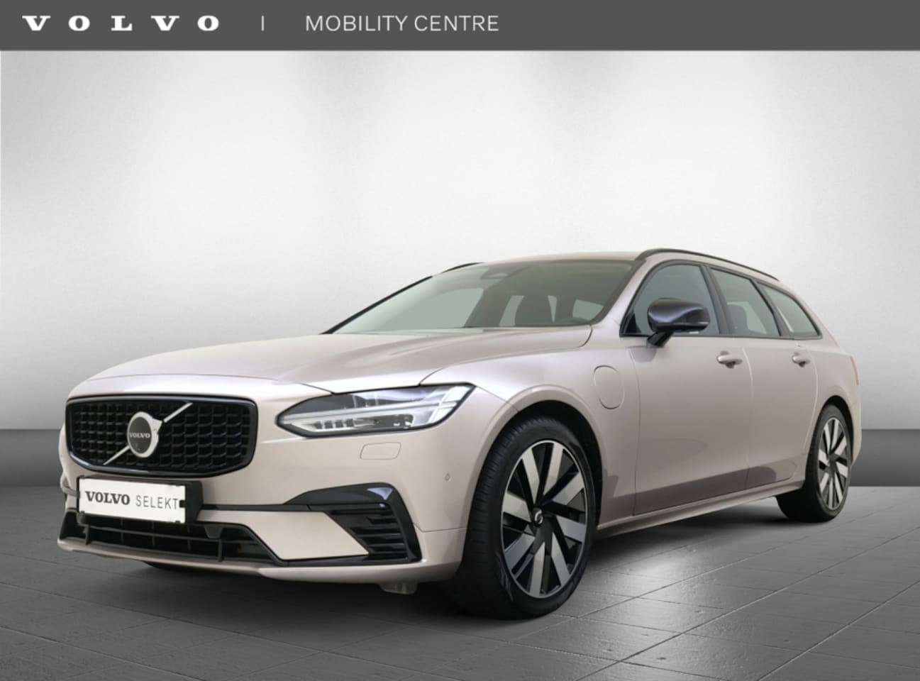 Volvo V90 - T8 AWD Ultra Dark | Trekhaak | Panoramadak | 360° Camera | - AutoWereld.nl