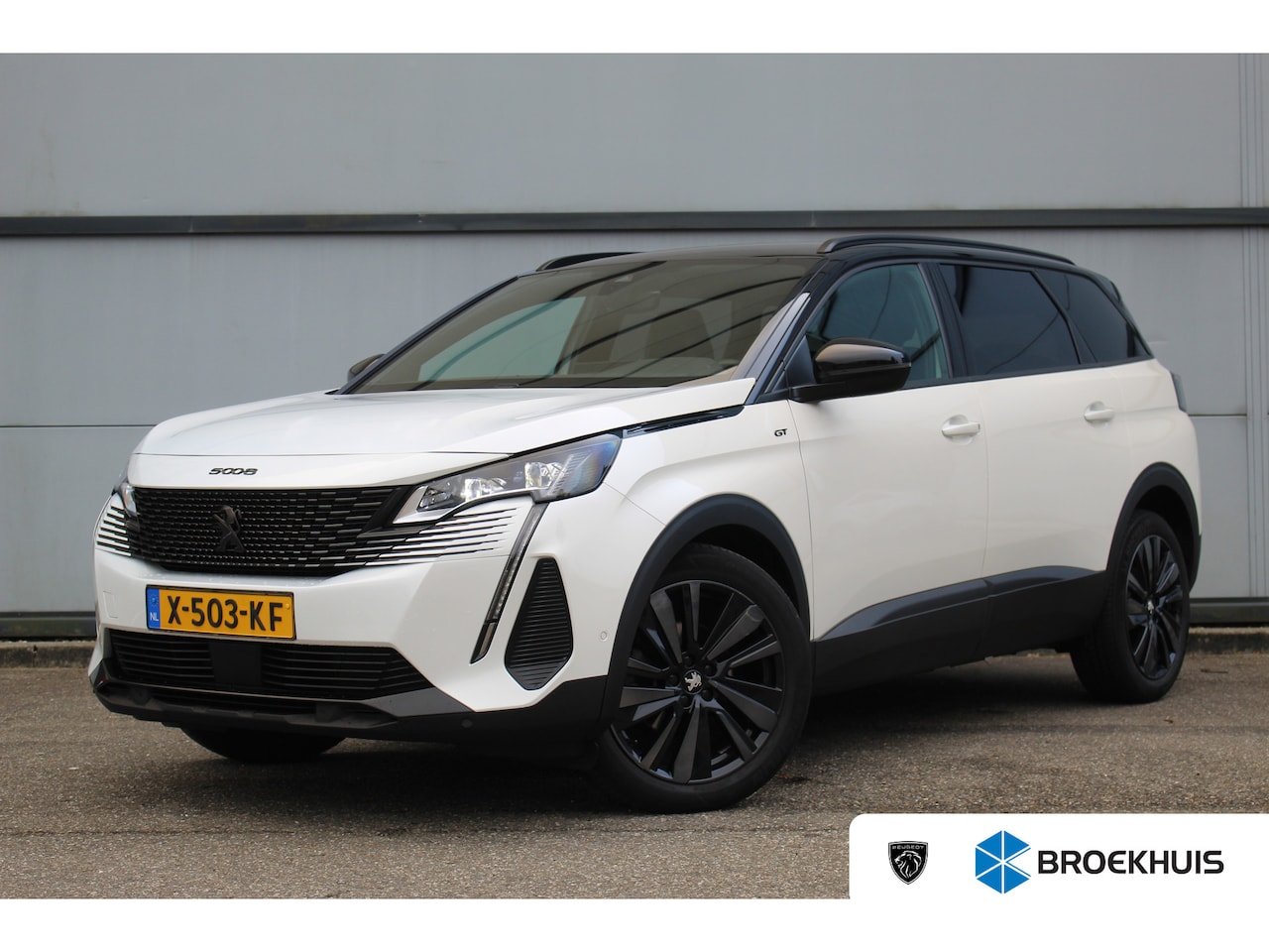 Peugeot 5008 - 1.2 GT Black Pack Aut. | Adap. Cruise + Drive Assist | Elec. Achterklep | Stoelverwarming - AutoWereld.nl